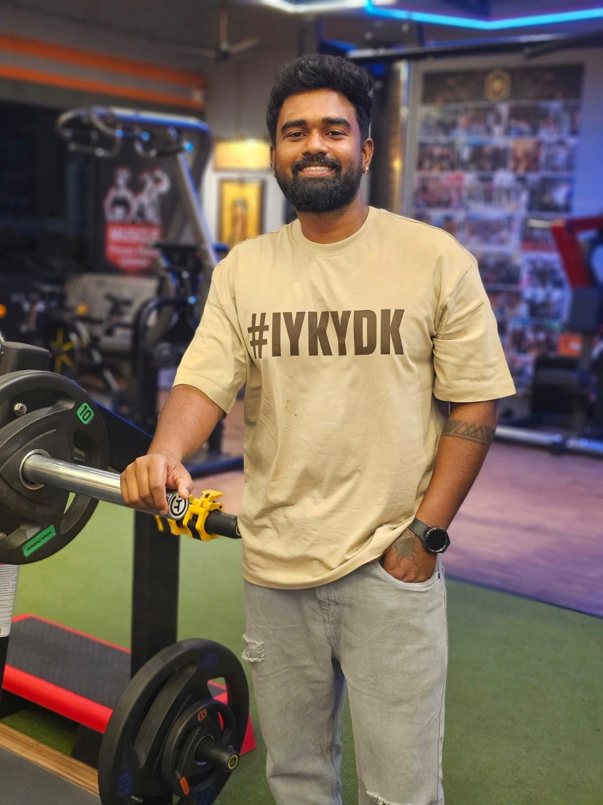 Mani Rathinam — Fitness Trainer, Muscle Fitness Studio Unisex, Trichy Road
