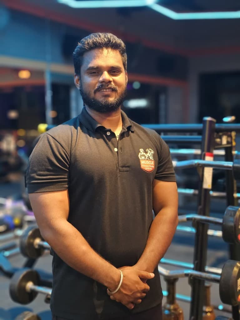 Mani Kumar — Zumba & Personal Training Coach, Muscle Fitness Studio Trichy Road