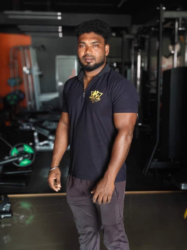 Suthan — Powerlifting & Personal Training Coach, Muscle Pro Studio Palani Road