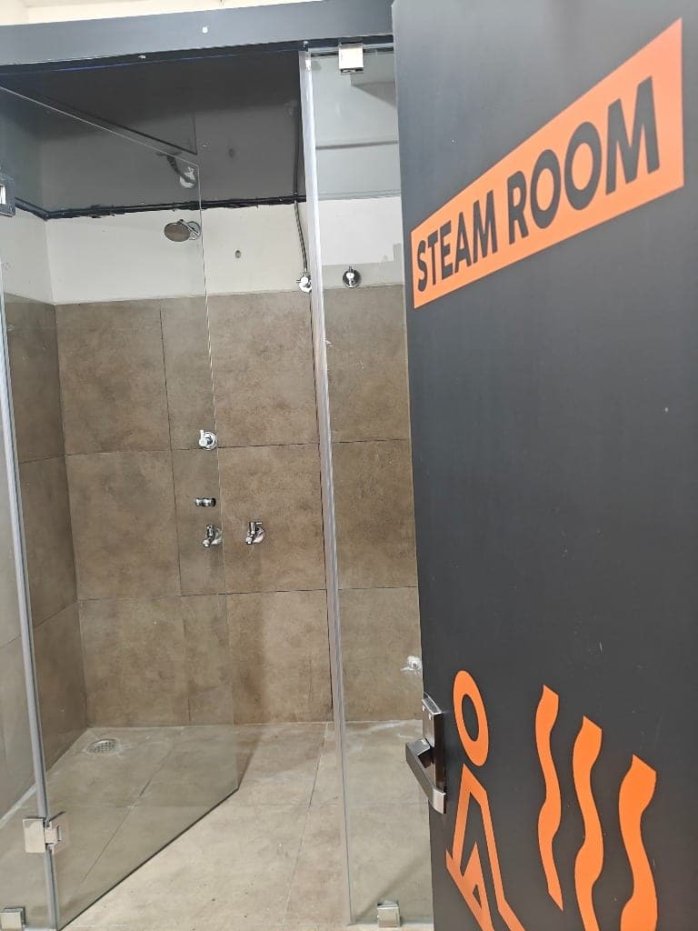 Premium Steam Room & Shower